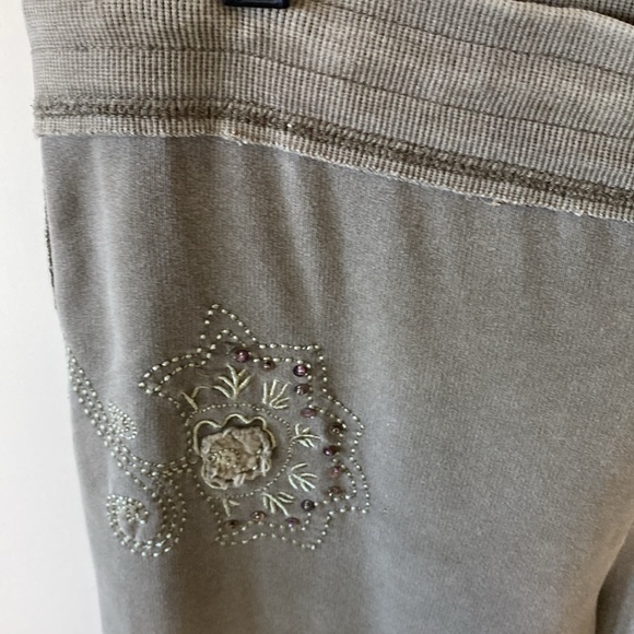 Y2K Vertigo Paris distressed embroidered tracksuit size L - Picture 10 of 13